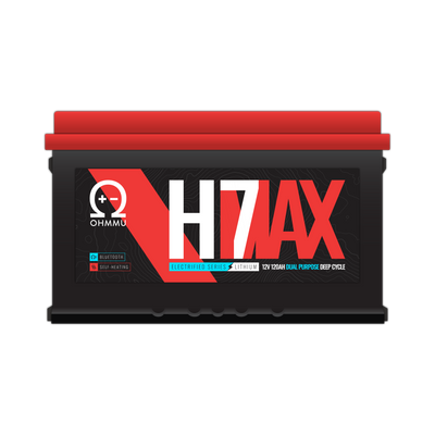 H7 MAX - 120Ah Lithium 12V Dual Purpose Deep Cycle Battery